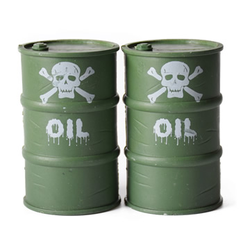 1/10 Simulation Plastic Skull ​ Oil Drum