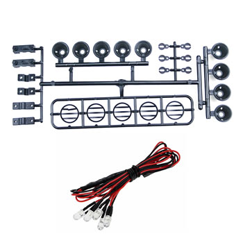 1/10 LED Crawler Light Bar Set (4 or 5 spotlight) 