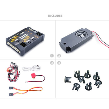 RC Aircraft/Car Sounds Light simulated system